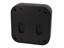 Enclosure FRABS Plastic 120x120x45mm Black IP54 Desktop/Wall Mount/IoT Indoor (Flame Retardant) [1556DBK]