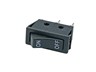 Rocker Switch Large SPST Black 250V 16A ON OFF 11*30 (11 X 30MM) Curved Rocker Switch [RH110-C3BB]