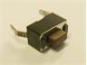Tactile Switch • Form : 1A - SPST (NO)/2Termn • 50mA-12VDC • 160gf • PCB-ThruHole • Brown • Case Size : 6x3.5 ,Height : 5.0,Lever : 1.5mm [DTS32N]
