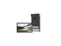 EZVIZ Smart Home Video Doorphone 3MP, Outdoor Doorbell 2mm Lens (MAX6M IR), 1/2.7” CMOS, H2.65, 2D/3D DNR, Smart Human Motion Detection, Two Way Talk , Live View, 7" Colour Touch Screen, Waterproof, WiFi, Supports Smart RFID Entry, DC24V/1A [EZVIZ CS-HP7-R105-1W2TFC]