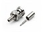 BNC 75R Plug I/L Crimp-6,3MM RG59BU [71S101-109A4]