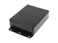 ABS Enclosure 121X94X34 Black Flange Bottom [1591GF2SBK]