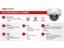 Hikvision AcuSense Fixed Dome Camera, 4MP 2.8mm Lens, Upto 30m IR , 1/3" Progressive Scan CMOS , Max Res:2688×1520, H.265+, WDR:120dB, BLC, HLC, 3D DNR, 1RJ45 10M/100M, Video Bit Rate:32 Kbp~8Mbps, Motion Detection, Built-in Memory Card Slot 512G [HKV DS-2CD2146G2H-I (2.8MM)]