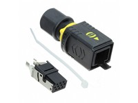 Harting PushPull V4 Plug, Signal, 10-Pole, Female Crimp Termination [09451459011]