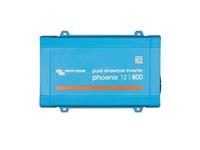 Victron Phoenix Pure Sine Wave Inverter 12V 800VA 650/560W, Peak Power 1500W, VE.Direct, Battery Connection: Screw Terminals, Max Cable Cross Section: 25/10/10mm² /AWG4 / 8 / 8, wihtout Battery Charger, IP21, 5.5Kg [VICT PHOENIX INVERTER 12V/800]