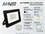 SMD LED Floodlight 220V 100W Cool White IP65 Black 110° Beam Angle 8000 Lumens 4000K [MAJ ALF100NW]