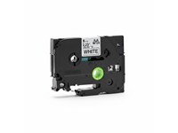 Brother Compatible Label Cartridge, TZE in Black on White Tape 6mm (8 Metres), AZE-211 =BRH TZE 211 [AZE-211]