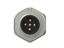 Circular Connector M12 A CODE Male 5 Pole. Screw Lock Front Panel Entry Rear Fixing Solder Terminal. PG9 - IP67 [PM12AM5F-S/9]