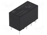Sub Mini DIP Sealed Low Power Hi-Sensitive (150mW) Relay Form 2C (2c/o) 12VDC 960 ohm coil 2A 30VDC/1A 125VAC Max. [HFD27-012-H]