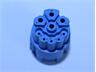 Circular Connector M23 Power Male Crimp Insert 9 Pole(5+3+PE) for 5x1mm/4x2mm Contacts - 10/28A @ 250/630VAC Max. [7084953101]