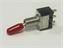 Toggle Switch • Form : SPDT-1-1 • 10A-125 VAC • Solder-Lug • Red-Cap • Standard-Lever Actuator [MS166R]