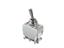 Apem Hi Quality/ Reliability Metal Lever Toggle Switch with Front Panel Seal, Double Pole DPST On -Off - On. Screw Terminal. 15A/250VAC, 5A/24VDC VDE Approved [649HK]