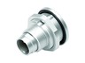 Circular Conector M9 Panel Flange Male 3 Pole Front Mount Solder Terminal IP67 [09-0407-80-03]