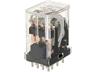 Medium Power Cradle Relay Form 4C (4c/o) PCB Mount 24VDC Coil 650 Ohm 3A 250VAC/30VDC Bifurcated Contacts - Long Life [HC4D-HP-DC24V]