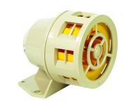 Siren 24V AC/DC MINIWATT/S, Motor Driven, Freq:1000Hz, Max Current @ Rated Volts:0.41A, Audible Range:300-500M, 98dB@1M, Duty Cycle:15M, ABS, Operating TEMP:-20~40°C, Rated@10W, 0.190kg, IP44 [SIREN 24V AC/DC MINIWATT/S IP44]