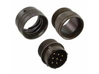 Circular Connector MIL-DTL-26482 Series 1 Style Bayonet Lock Cable End Plug/Straight. Relief Male 8 Pole #16 Contacts. Solder. 22A 1000VAC/1275VDC (MS3116F-16-8P)(PT06E16-8PSR)(85106E168P50) [PT06F-16-8P]