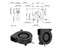 12VDC 0,1A - 5015 Sleeve Bearing Cooling Fan for 3D Printer 50x50x15mm [HKD FANDC012050-15S-3D PRINTER]