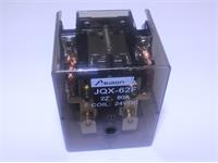 Relay Power Form 2C 24VDC 290E 80A 250VAC/30VDC Screw Mounting Coil Power = 2W [JQX62F-2Z-DC24V]