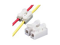 2 Pin Electrical Cable Connectors CH2 Quick Splice Lock Wire Terminals 2pin [CMU CH2 QUICK CONNECT 2PIN 10/PK]