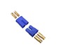 EC8 Battery Connector Pair 2pole 180A - Cable end Male/Female 5MM Gold Plated Bullet Terminals With Insulated Housing [RC-EC8 CONNECTOR PAIR]