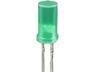 5mm Cylindrical LED Lamp • Green - IV= 4mcd • Green Diffused Lens [L-483GDT]