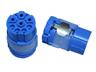 Circular Connector M23 Power Female Crimp Insert 8 Pole(4+3+PE) for 4x1mm/4x2mm Contacts and 8/28A @ 300/500VAC Max. [7084943122]