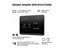 DNAKE Wireless Monitor 7" IPS LCD Capacitive Touchscreen, Wi-Fi:2.4GHz/5GHz, Linux, Res:1024×600, Built-in-Mic & Spkr, Built-in Antenna, H2.65, RAM/ROM:128MB, PSU:12V 500ma, Black, 191x127x20mm [DNAKE-DM60W]
