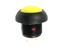 IP67 Non-Illuminated Momentary Push Button Switch • Form : SPST-0-(1M) • 17mm Round Black Bezel • Yellow Button • Solder-Lug [PBR171ATLE4]