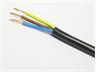Cabtyre Cable 3 core • 1.5mm2 • Black Colour • OD : 8.3mm • 15A 300~500V [CAB03-1,5BK]