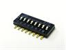 Half-Pitch Type DIP Switch • Pitch : 1,27mm • Form : 1A-SPST(NO) • 25mA-24VDC • 500gf • PCB-SMD Gull Wing [DHN08T]