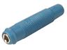 4mm inline Flexible Banana Coupler • Blue [KUN30 BLUE]
