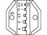 Die For HT236E3 / For Pin Terminal Insulated or Non-insulated Ferrules 0,5/0,75/1,0/1,5/2,5/4/6MMSQ [HT236E3 DIE]