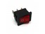 Rocker Switch Miniature SPST Illuminated. Red 250V 6A ON OFF 13*19 [MR110-C3BR]