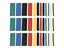 328 Piece Polyolefin Heatshrink Kit. 8 Sizes in 5 Colours [BDD HEAT SHRINK KIT 328PCS 5 COL]