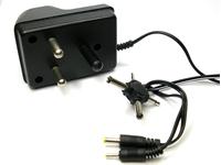 Plug in Adapt Voltage Selector (1.5-12VDC) 500MA [AC/DC ADAPT 500MA-REG BLK]