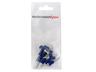 Pin Terminals Pre Packed Lugs • 10 per Pack • for Wire Range : 1.17 to 3.24 mm² • Blue [OYSTPAC 15]