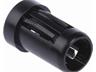 LED Holder 5mm Black Plastic Concave [RTF5020]