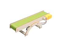 EDU-TOY BDD DIY Conveyor Belt Set is a High-Quality Wooden Science Experiment Kit designed to engage Children in Stem Learning Through Hands-On Assembly. [EDU-TOY BDD DIY CONVEYOR BELT]