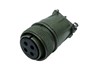 Circular Connector MIL-DTL-5015 Style Screw Lok Cable End Environmental IP65 Plug With Cable Clamp 4 Pol #12 Cont. Female Solder. 23A 900VAC/1,250VDC [MS3106F-20-4S]