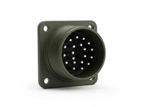 Circular Connector M12 D Cod Female 4P Screw Lock M16 X 1,5 Rear Panel Entry Front Mount To Rj45 Male Plug W/2m Shield TPE Cable IP67. [J224TPESTPU02.0M]