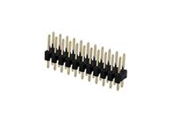 2.54mm PCB Pin Connector • 80 way in Double Rows • Right Angled Pins • Gold Plated [711801]