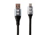 USB3.2 PD 60W 10Gbps USB Cable A Male to Type-C 1m, Charging & Data Transfer, Max Power Output: 60W (20V/3A), Material:Aluminium Alloy Casing & Braided Nylon Mesh, Data Interface:USB3.2 (10Gbps) [USB CABLE TYPE-C 1M]