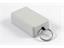 ABS Enclosure 60x35x20mm Grey with Keyring [1551HRGY]