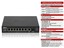 TP-LINK 10 Port 10/100/1000Mbs Desktop Switch with 8 Port PoE+, Auto MDI/MDIX, 4K, Auto-learning, (209×126×26mm), Unmanaged [TP-LINK SG1210P]