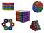 1 Tin Containing 216 Only 5mm Coloured Magnetic Balls. [MGT 5MM COLOR MAGNETIC BALLS SET]