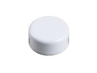 ABS Plastic Miniature Enclosure - Snap-Fit / Wall-Mount Round 45x20mm Unvented IP30 - White [1551SNAP11WH]