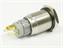 Ø16mm Vandal Proof Stainless Steel IP67 Push Button and Red 12V LED Dot Illuminated Switch with 1N/O 1N/C Momentary Operation and 2A-36VDC Rating [AVP16F-M3SDR12]