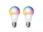 TP-LINK Tapo Smart WiFi Light Bulb Multicolour E27 8.3W, Colour Temp Range: 2500-6500K, 806 Lumens, Dimmable via APP & Voice Only, WiFi Frequency:2.4GHz IEEE 802.11b/g/n , 15000 Switching Cycles, Light Beam Angle 220°, Lifetime:25000 HRS,220~240VAC [TP-LINK TAPO L530E-2PACK]