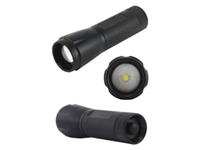 Aluminium Led Torch 200Lumens 3W Zoom Function Antip-Drop1.2M (3XAAA Batteries not Included) [QUALILITE TORCH 3273]