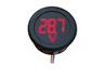 4-100VDC Three Digit Round LCD Panel Voltmeter. 34mm Cutout. 20cm Wire. 15mA [CMU 34MM RD DC DIG PANEL MET RED]